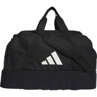Adidas Tiro League Duffle Bag with Bottom Compartment, Black, Size S - Sports Bag