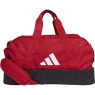 Adidas Tiro League Duffle Bag with Bottom Compartment, Red, Size S - Sports Bag