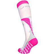 ROYAL BAY® Air, 42-44 / C2, white-pink - knee socks