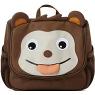 Affenzahn Kids Toiletry Bag, Monkey, brown - Make-up Bag