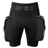 AGAMA Neoprene shorts with pockets TECH 3 mm, M - Neoprene Shorts