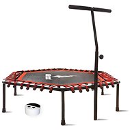 Aga Smart 130 cm Red + handle - Fitness Trampoline