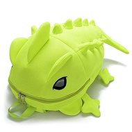 Agama DINO small, lime - Children's Backpack