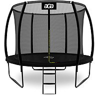 Aga SPORT EXCLUSIVE Trampoline 305 cm Black + protective net + ladder - Trampoline