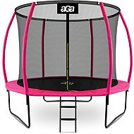 Aga SPORT EXCLUSIVE Trampoline 305 cm Pink + protective net + ladder - Trampoline