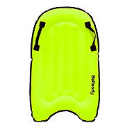 Agama Inflatable surfboard BE READY, reflective yellow - Swimming Float