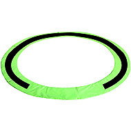 Aga Spring cover for trampoline EXCLUSIVE 430 cm light green/black - Spring Cover