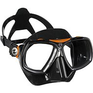 Aqua Lung LOOK 2, černá/oranžová/černý silikon - Potápěčské brýle