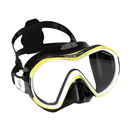 Aqualung REVEAL X1, černý silikon/žlutá - Diving Mask