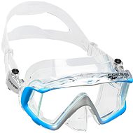 Cressi LIBERTY TRISIDE, transparent/blue - Diving Mask