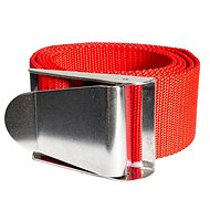 Agama with metal buckle 1,5 m, red - Weight Belt