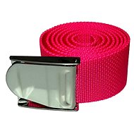 Agama with metal buckle 1,5 m, neon pink - Weight Belt