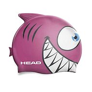 Head Meteor Cap pink shark - Bathing Cap
