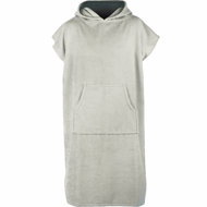 Agama Poncho bamboo, 2XL šedo-béžové - Towel Poncho