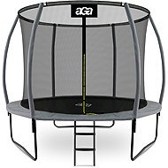 Aga SPORT EXCLUSIVE Trampoline 305 cm grey + protective net + ladder - Trampoline
