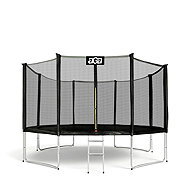 Aga SPORT PRO Trampoline 366 cm black + protective net + ladder - Trampoline