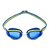 Swimming goggles Aqua Sphere Fastlane blue glass, blue/yellow - Swimming Goggles