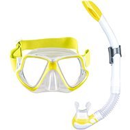 Mares Potápěčský set maska a šnorchl Wahoo, neon žlutá - Potápěčská sada