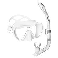 Diving mask and snorkel set Mares Combo Tropical, white - Diving Set