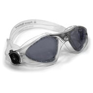 Aquasphere Kayenne, transparent / silver, dark lens - Swimming Goggles
