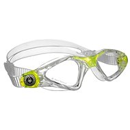 Aquasphere Kayenne Junior, transparent / lime, clear lens - Swimming Goggles