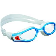 Aquasphere Kaiman EXO Small, light blue / white, clear lens - Swimming Goggles
