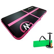 MASTER inflatable mat 200 x 100 x 10 cm, black-pink - Airtrack 