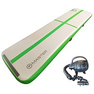 MASTER inflatable mat 400 x 100 x 20 cm, green - Airtrack 