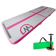 MASTER inflatable mat 300 x 100 x 10 cm, grey, pink - Airtrack 