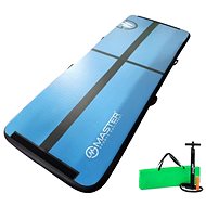MASTER inflatable mat 300 x 100 x 10 cm, blue, black - Airtrack 