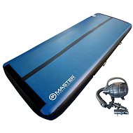 MASTER inflatable mat 400 x 150 x 30 cm, blue, black - Airtrack 