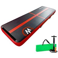 MASTER inflatable mat 300 x 100 x 20 cm, black, red - Airtrack 