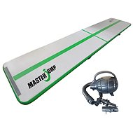 MASTER inflatable mat 500 x 100 x 10 cm, grey, green - Airtrack 