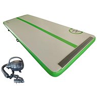 MASTER inflatable mat 400 x 150 x 20 cm, grey, green - Airtrack 