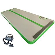MASTER inflatable mat 400 x 150 x 15 cm, grey, green - Airtrack 