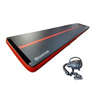 MASTER inflatable mat 800 x 150 x 20 cm, black, red - Airtrack 