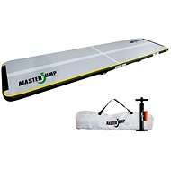 MASTER S-Pro inflatable mat 400 x 100 x 10 cm, grey, black - Airtrack 