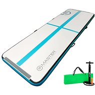 MASTER S-Pro inflatable mat 300 x 100 x 10 cm, grey, teal - Airtrack 