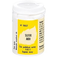 AKH Sulphur 60 Tablets - Homeopathic Remedies