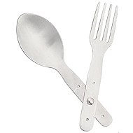 Albainox Folding cutlery 2in1 - Camping Cutlery