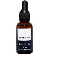 Herbonia CBD Hemp Oil, 4500 mg CBD, (15%), 30 ml - CBD