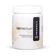 Herbonia Hemp ginger lozenges, 60 mg CBD, 40 pcs - Dietary Supplement