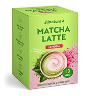Allnature Matcha Latte Strawberry 10×20g - Matcha