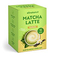 Allnature Matcha Latte Vanilla 10×17g - Matcha