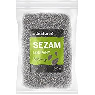 Allnature Sezam černý 500 g - Seeds