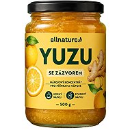 Allnature Yuzu with ginger 500g - Syrup