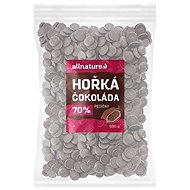 Allnature Dark chocolate 70% drops 500g - Chocolate