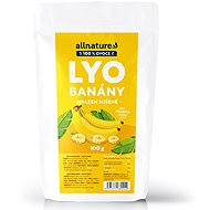 Allnature Banán sušený mrazem 100g - Dried Fruit