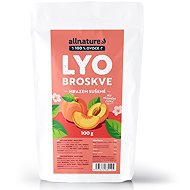 Allnature freeze-dried peaches 100g - Dried Fruit