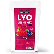 Allnature Lyo forest mix, strawberry, raspberry, blueberry 100g - Dried Fruit